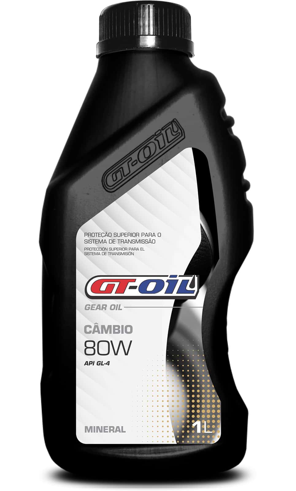 Óleo Trasmissão 80W Mineral 1 litro GT-OIL