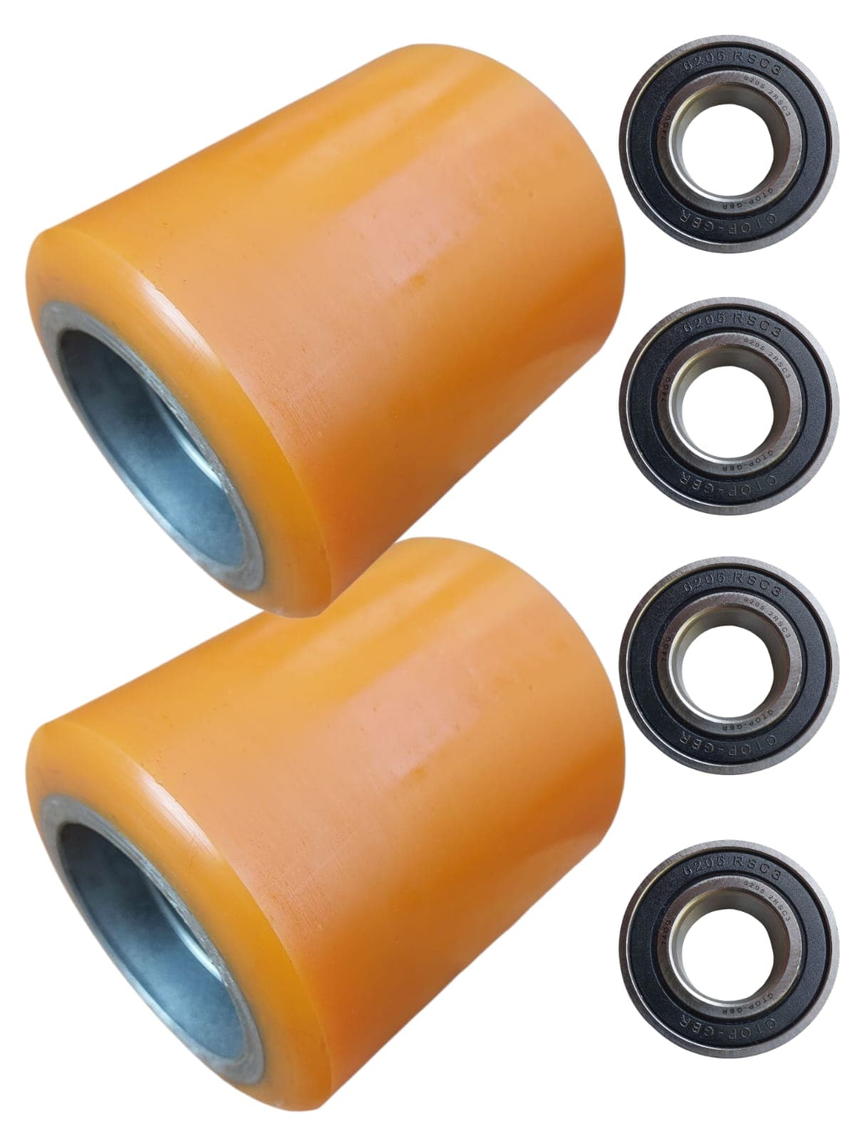 2 Roda Carga + 4 Rolamentos Still Egv14/16 85x95mm 6314884