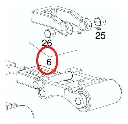 Garfo/ Terminal U Paleteira Still Kmsx Still 2315121