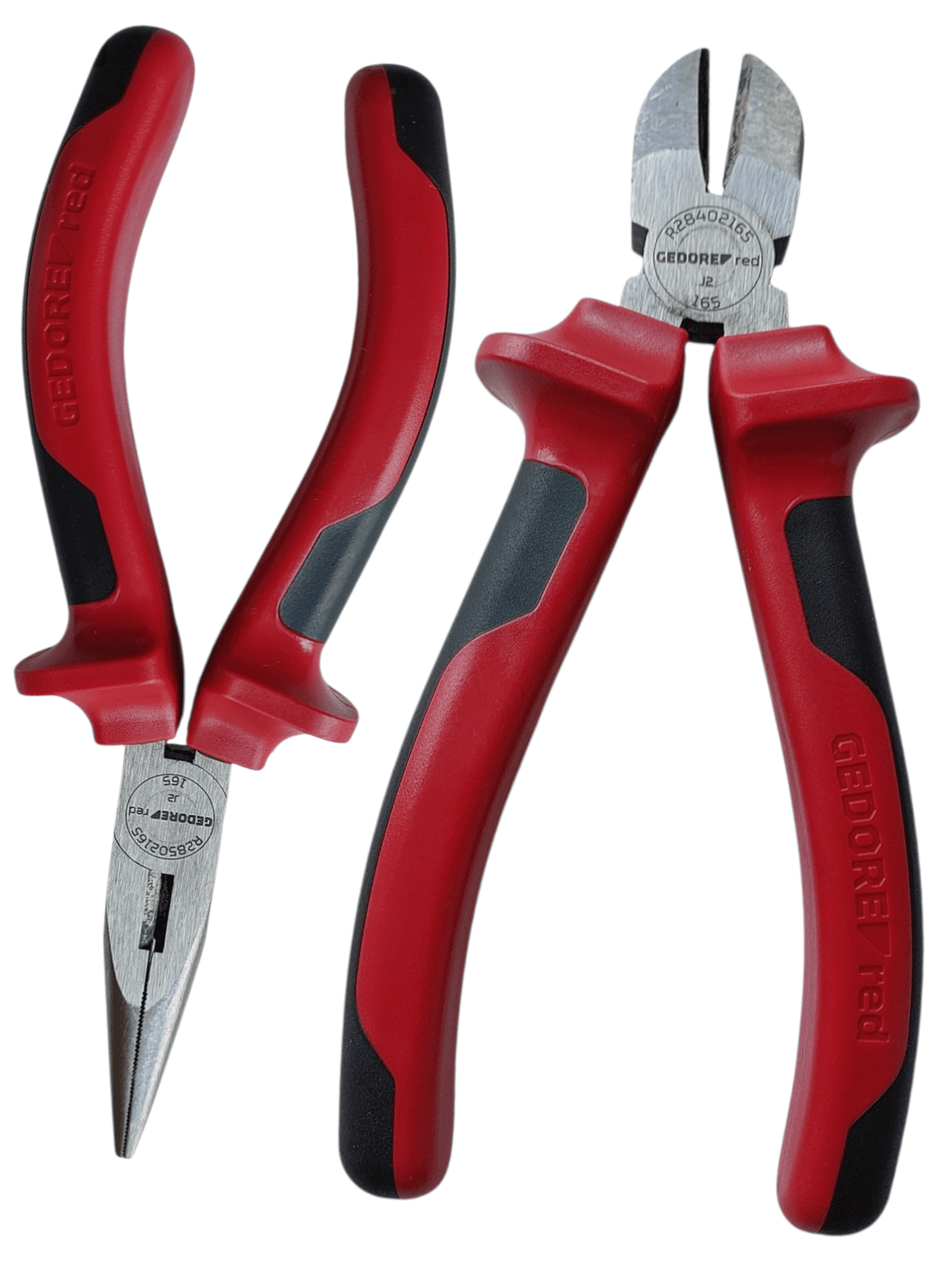 Kit Alicate Gedore Red Corte Diagonal 6" e Bico Tipo Tel 6"