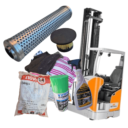 Kit Preventiva Troca Filtro Empilhadeira 1000h/6m Fmx Still