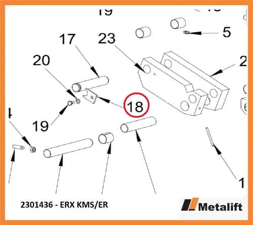 Trava P/ Eixo Articulação Still Mod Erx Kms/er 2301436